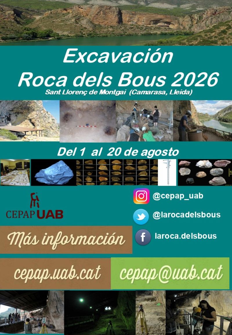 Excavació Roca dels Bous 2026