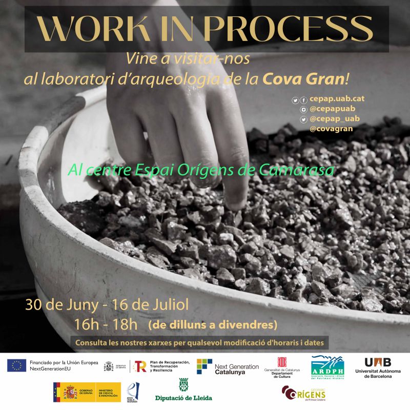 Work in process....Ober per excavació a la Cova Gran de Santa Linya 2026