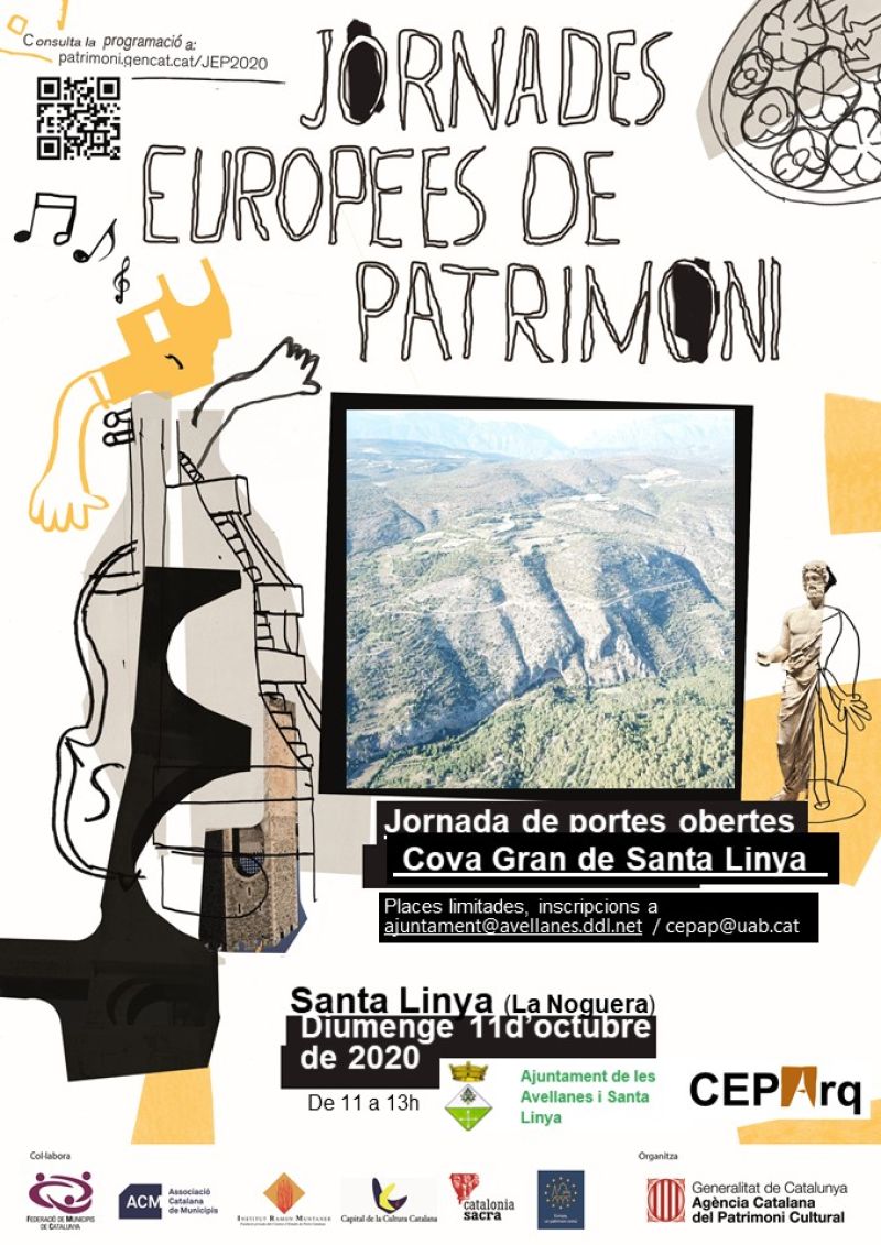 Jornada de portes obertes als jaciments de la Cova Gran i de la Roca dels Bous en les#JEP2020