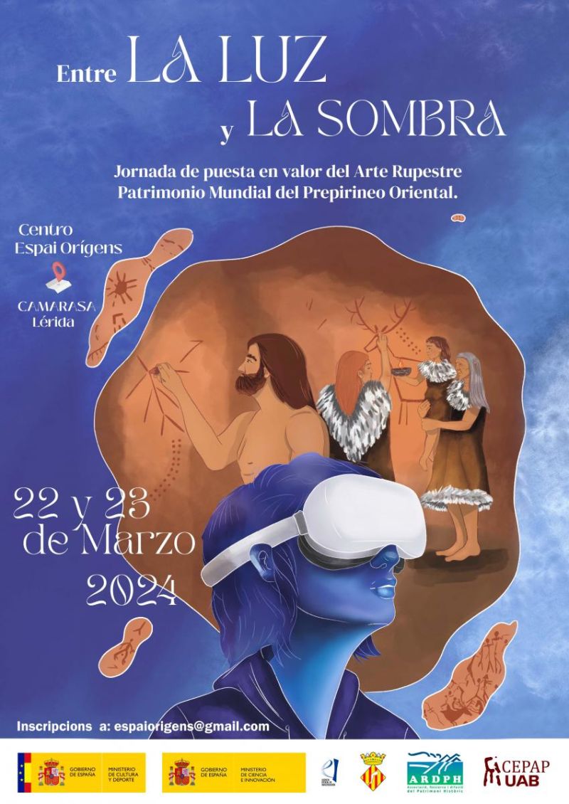 Open Call- Entre La Luz y la Sombra.Jornada de puesta en valor del Arte Rupestre Patrimonio Mundial del Prepirineo Oriental