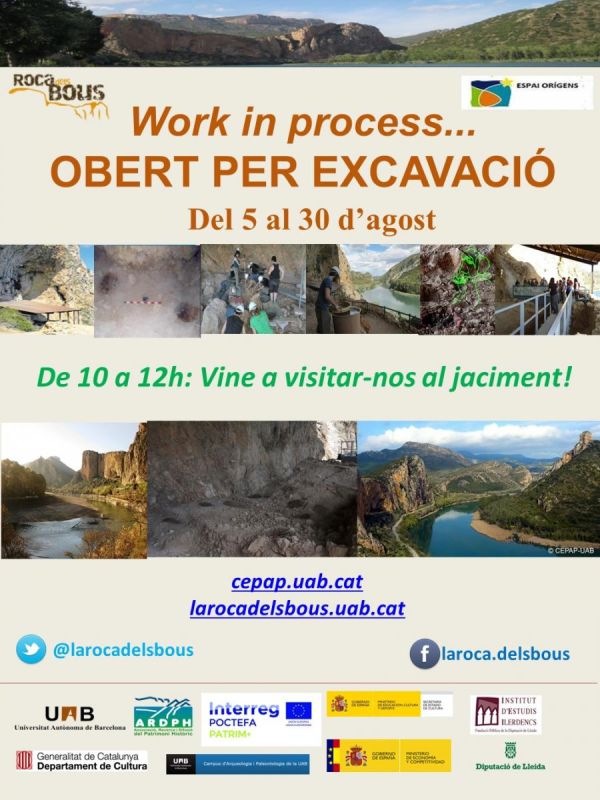 Work in process...Obert per excavaciÃ³ a la Roca dels Bous