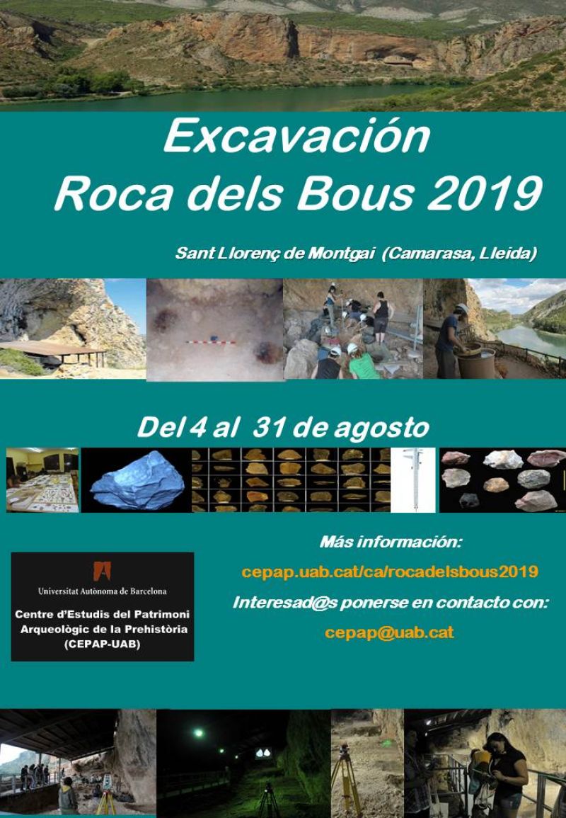 Excavació Roca dels Bous 2019