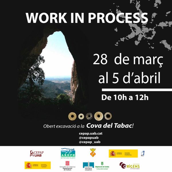Work in process...Obert per excavació a la Cova del Tabac 2026
