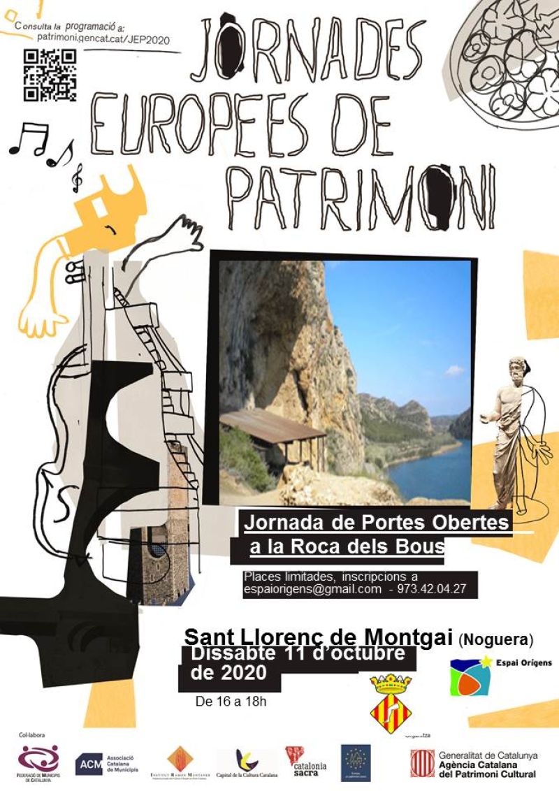 Jornada de portes obertes als jaciments de la Cova Gran i de la Roca dels Bous en les#JEP2020