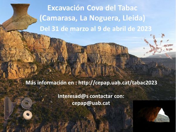 Excavació Cova del Tabac 2023