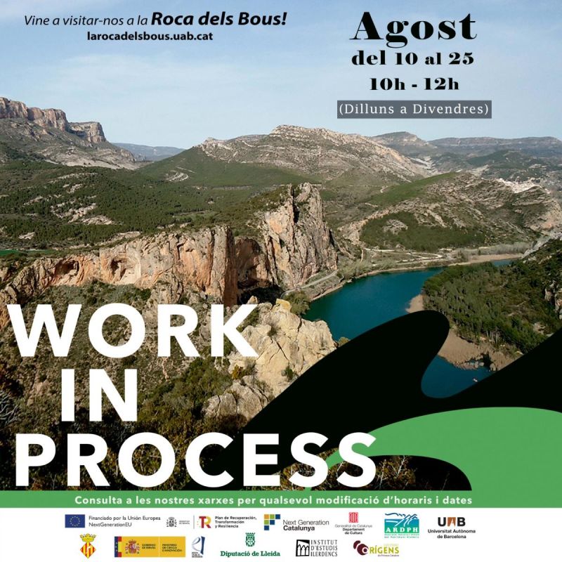Work in process...Obert per excavació a la Roca dels Bous